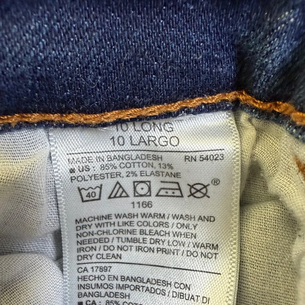 Old Navy Rockstar Super Skinny Jeans Distressed Dark Wash Denim Kids